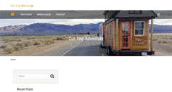 Desktop Screenshot of ourtinyadventure.com